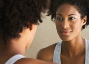black-woman-looking-in-the-mirror